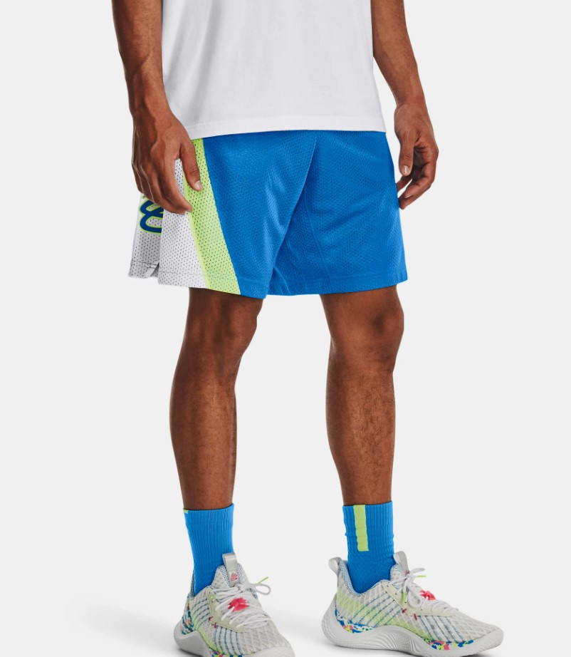 Men’s Curry Splash 9 Shorts blue Men’s Curry Splash 9 Shorts blue