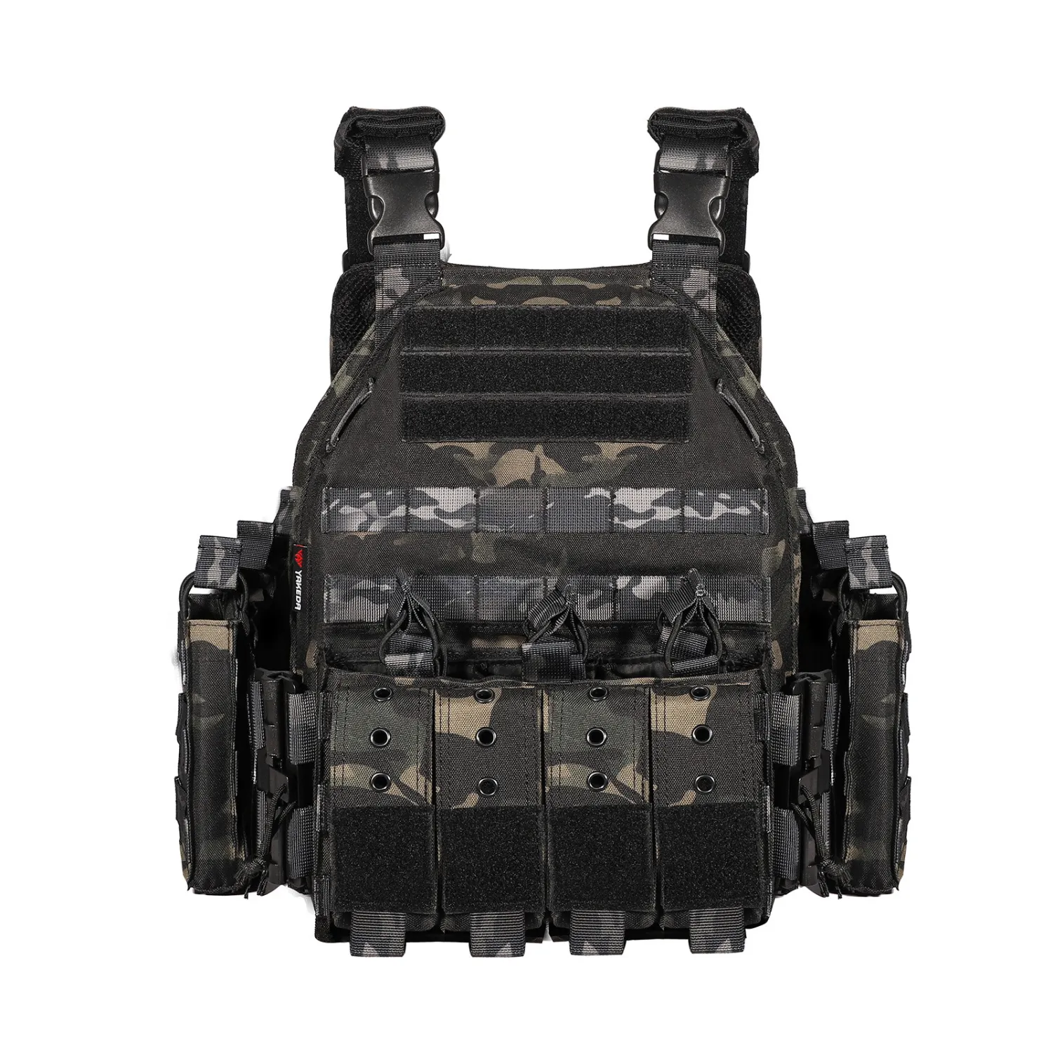 YAKEDA PHANTOM Modular Tactical Vest Plate Carrier Vest camo YAKEDA PHANTOM Modular Tactical Vest Plate Carrier Vest camo